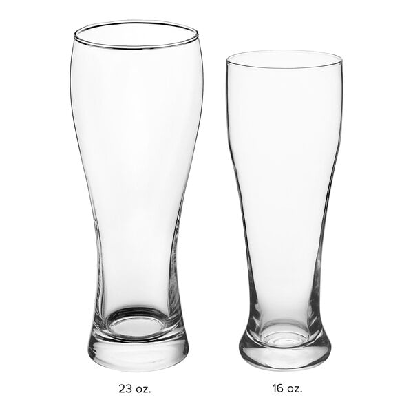 a glass with a white rim