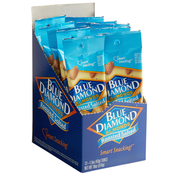 Blue Diamond Salted Almond Packs (1.5 oz. 144/Case)