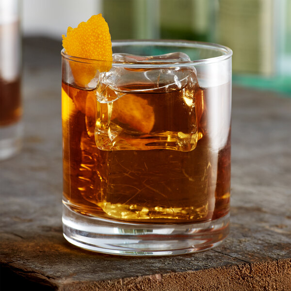 Heavy Base Scotch Whiskey Glass Drinking Glasses Set of 4 Entertainment 12 oz 