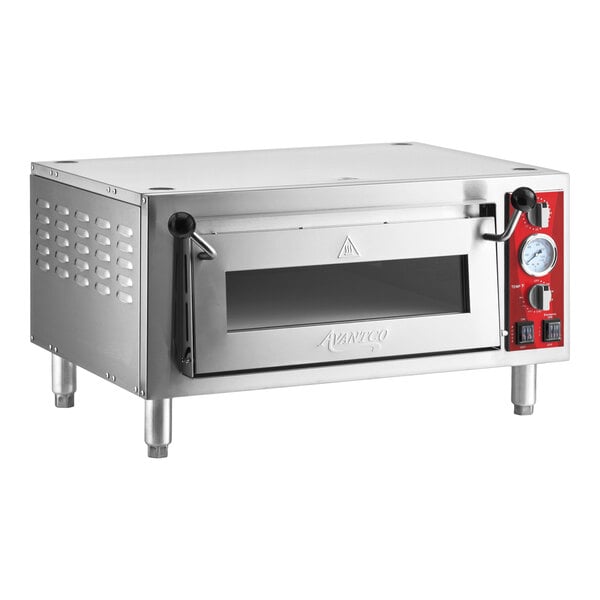 Avantco Equipment DPO-18-S Electric Single Deck Countertop Pizza / Bakery Oven - 120V, 1 Phase, 1,700W