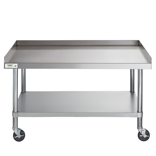 Regency 30" x 48" 16Gauge 304 Stainless Steel Equipment Stand with