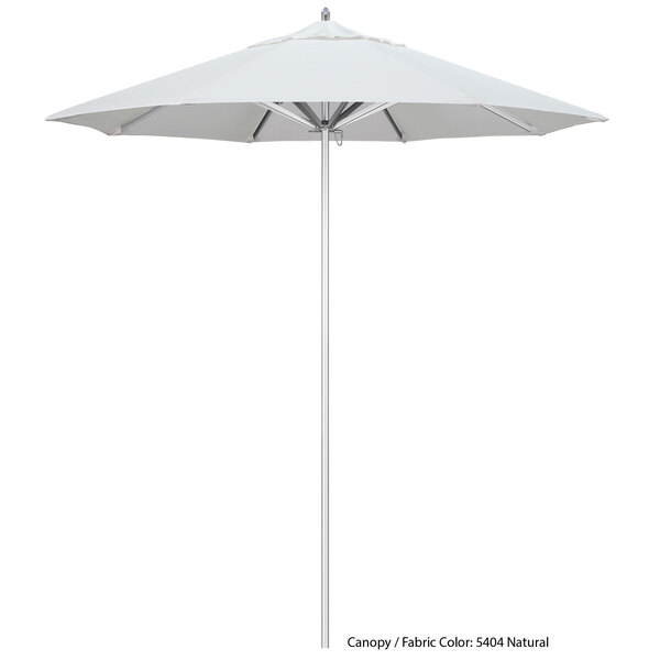 a white umbrella on a white background