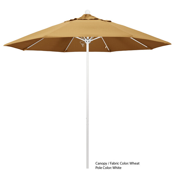 a close-up of a brown umbrella
