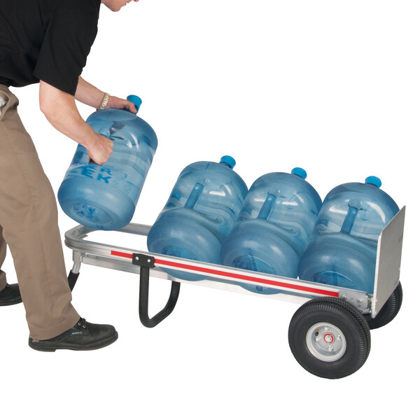 Magliner BWTK4 300 lb. Trayless 4Bottle Water Hand Truck with 10