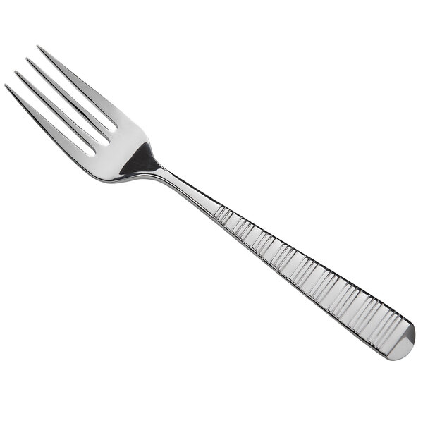 a fork with a pattern on it