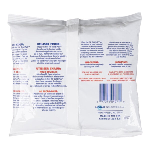 Lifoam Freez Pak Reusable Hot 'N Cold Pack Bag LF4971