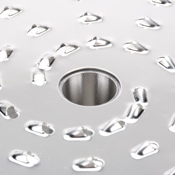 a circular object with holes in it