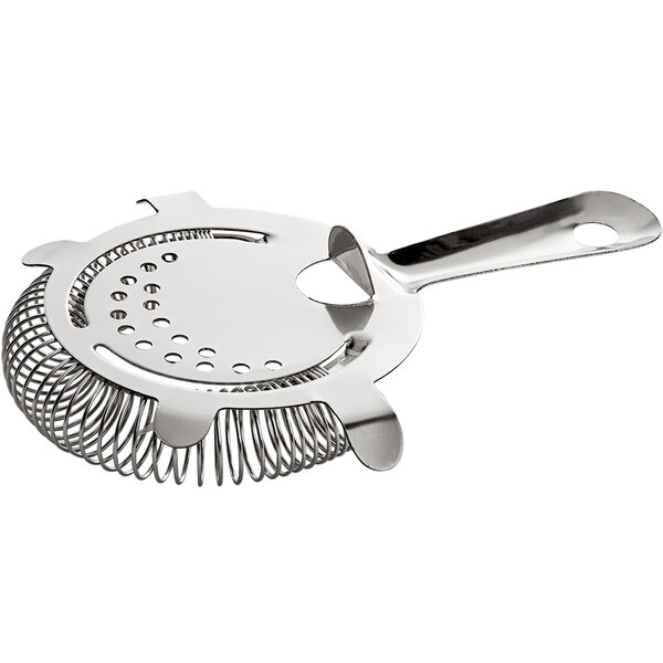 sdfghzsedfgsdfg Hawthorn Cocktail Strainer Stainless Steel Strainer for Professional Bartenders and Mixologists with Wire Spring 