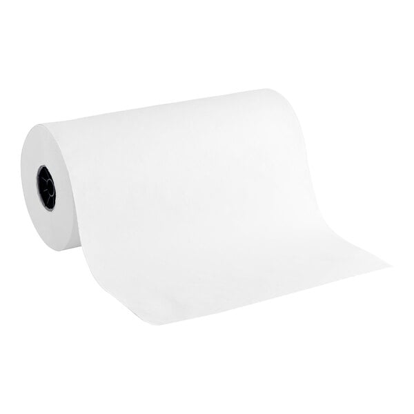 A roll of Choice 18" x 1000' Premium Freezer Paper.
