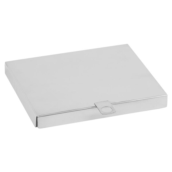a white object with a circle