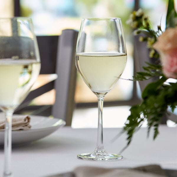 Types of wine glasses - second series (white wine)