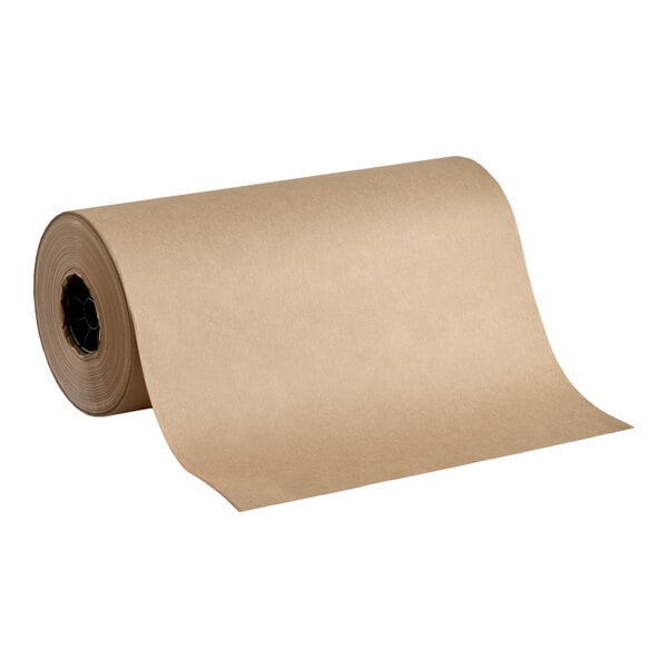 Choice 18" x 1000' 40 lb. Natural Kraft Freezer Paper Roll