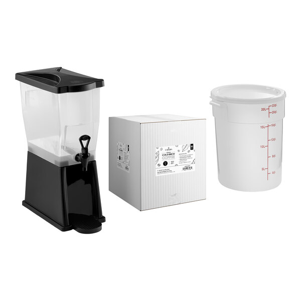 Capora 8 Gallon Capacity Cold Brew System with Coffee