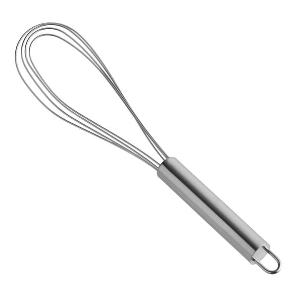 Fox Run 10" Stainless Steel Flat Roux Whip / Whisk