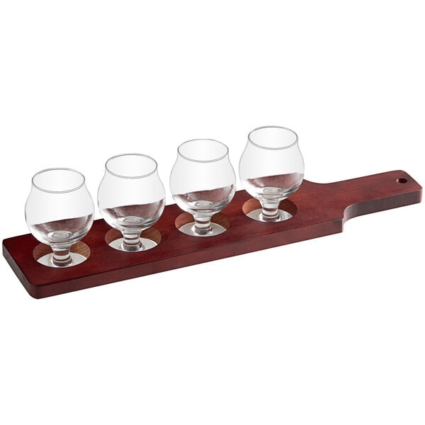 Champagne flight holder hot sale