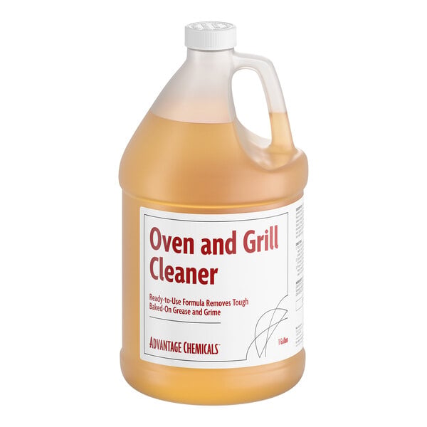 Advantage Chemicals 1 Gallon Ready-to-Use Oven and Grill Cleaner - 4/Case