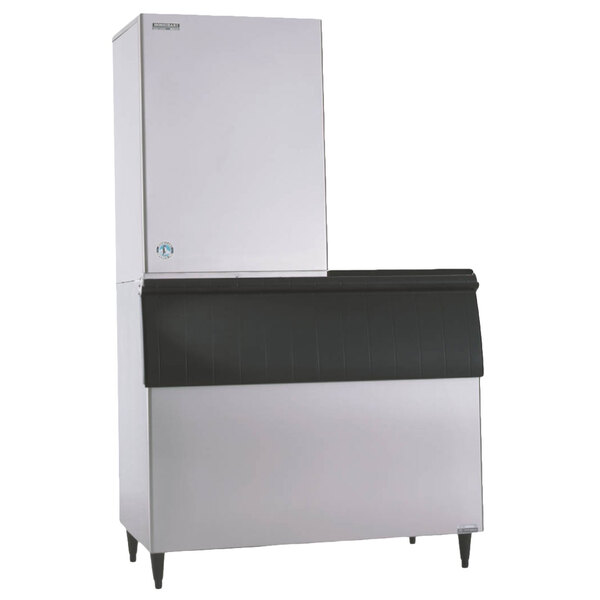 A Hoshizaki remote condenser ice machine with a white background.