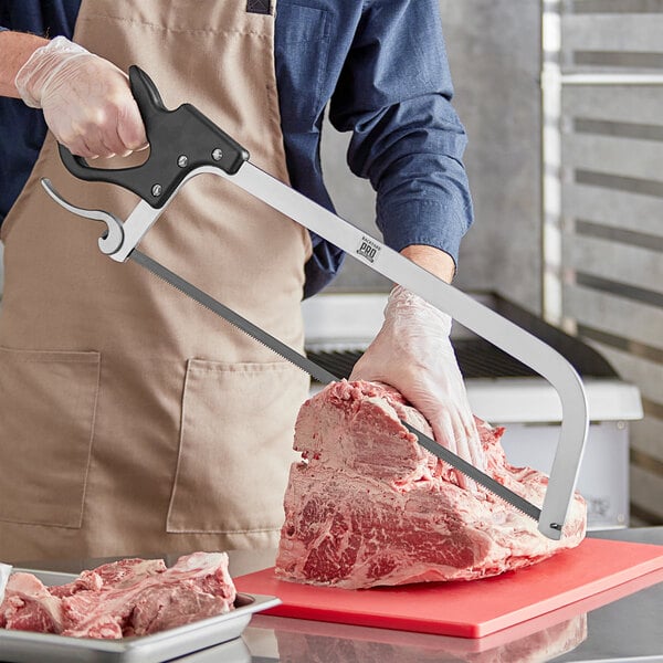 GreatNeck BUS22 Butcher Saw 22 Inch-Meat Processing Saw,Cut Through Bone & Meat 