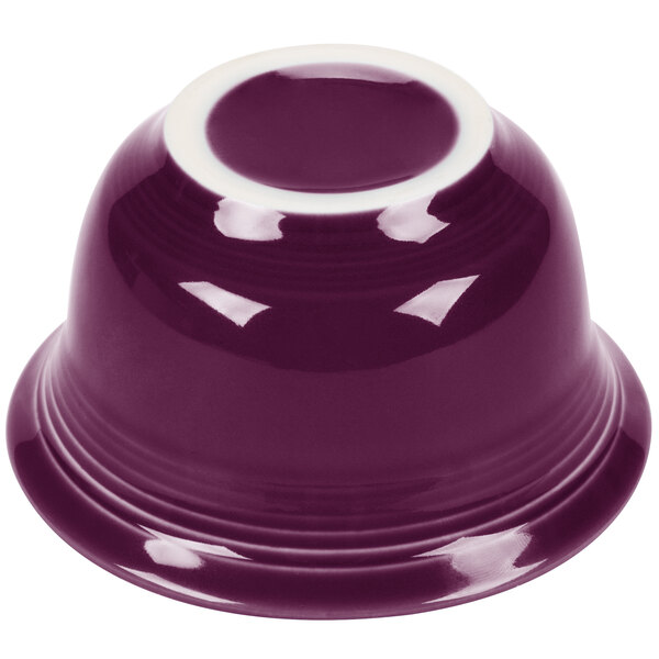 a close up of a purple surface