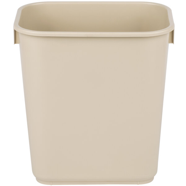 21 Qt Large Open Wastebasket Adorable Continental 600BE 60060 Qt 60 Gallon Beige Rectangular Wastebasket 21 Qt Large Open Wastebasket Adorable Continental 600BE 60060 Qt 60 Gallon Beige Rectangular Wastebasket