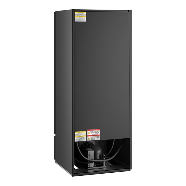 Beverage-Air MMF12HC-1-B MarketMax 24" Black Glass Door Merchandiser Freezer - 11.9 Cu. Ft.