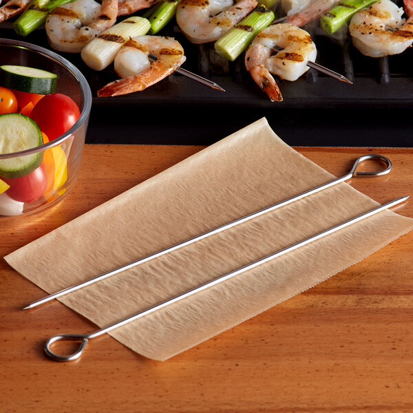 10" Stainless Steel Round Skewer 12/Pack