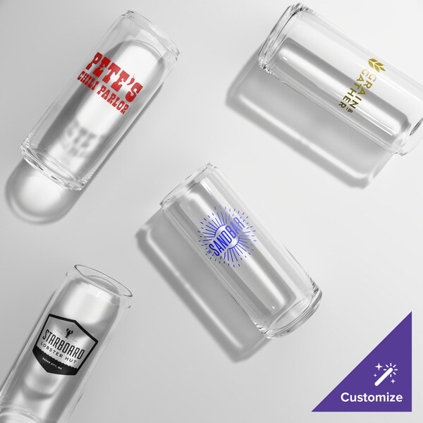 Arcoroc L4865 16 oz. Customizable Tall Can Cooler Glass by Arc Cardinal - 24/Case