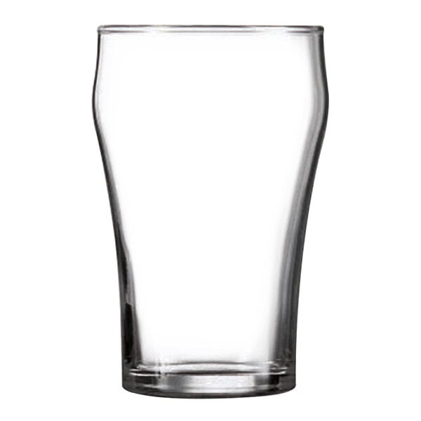 a full shot of a beer