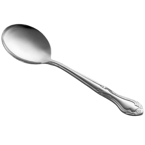 Choice Bethany 6 18 0 Stainless Steel Bouillon Spoon 12 Case