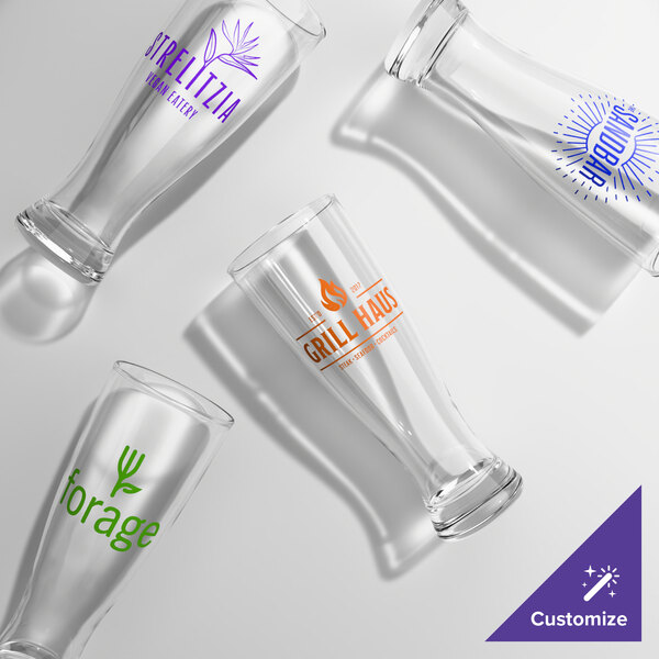 Arcoroc 21053 16 oz. Customizable Grand Pilsner Glass by Arc Cardinal - 36/Case