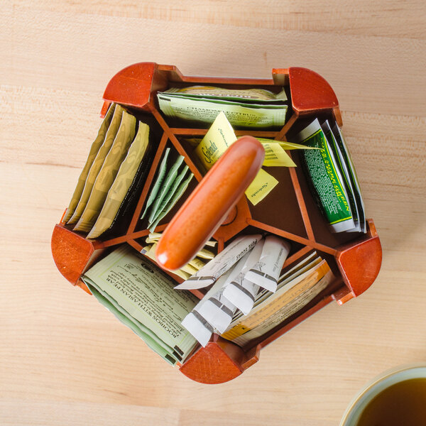 Bigelow Tea Wooden Tea Bag Caddy