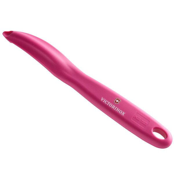 a pink object with a white background