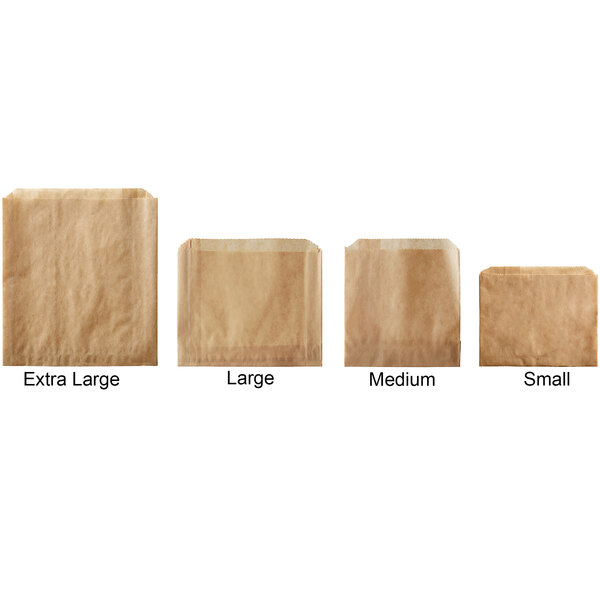 A brown paper bag with the words "Carnival King Medium Kraft French Fry Bag" on it.