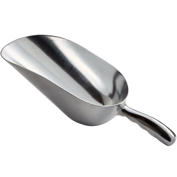 large metal ice scoop