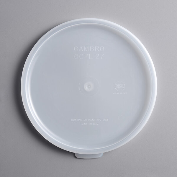A white plastic Sunkist lid.