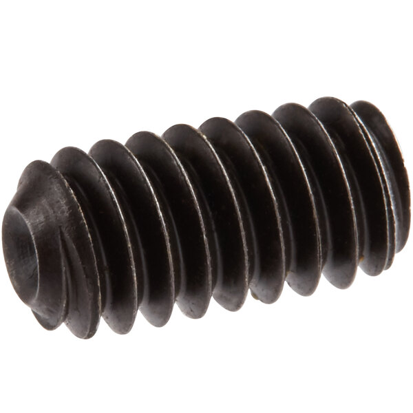A close up of a black Sunkist S-24 base side screw.