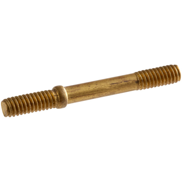 A brass threaded stud.