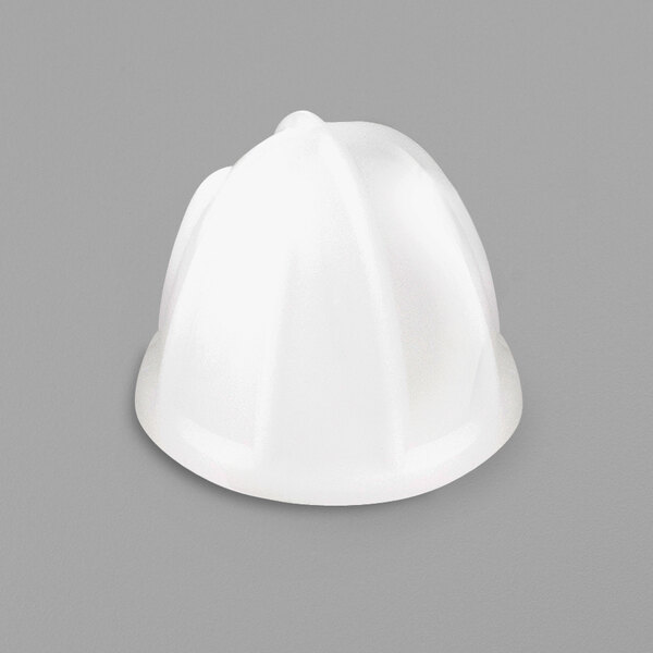 A white plastic Sunkist extracting bulb with metal insert.
