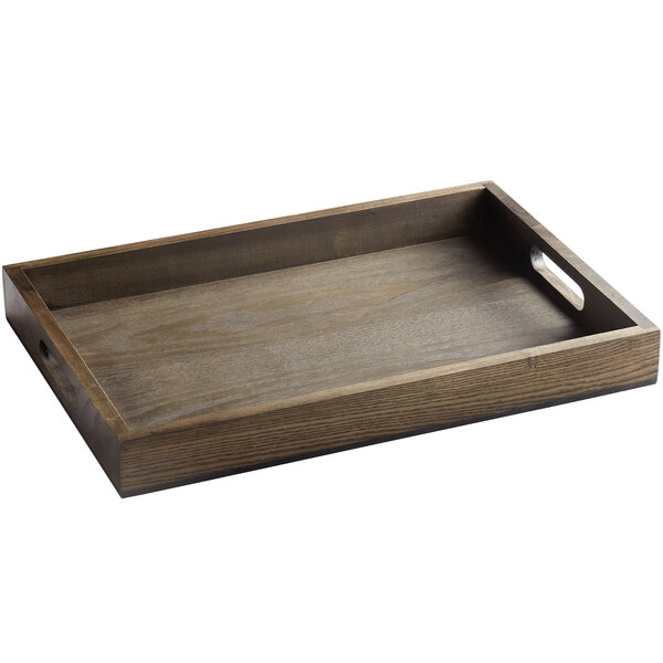 wood serving tray