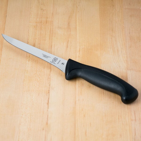 Mercer Culinary Millennia Utility Knife, 6 Inch, Black 