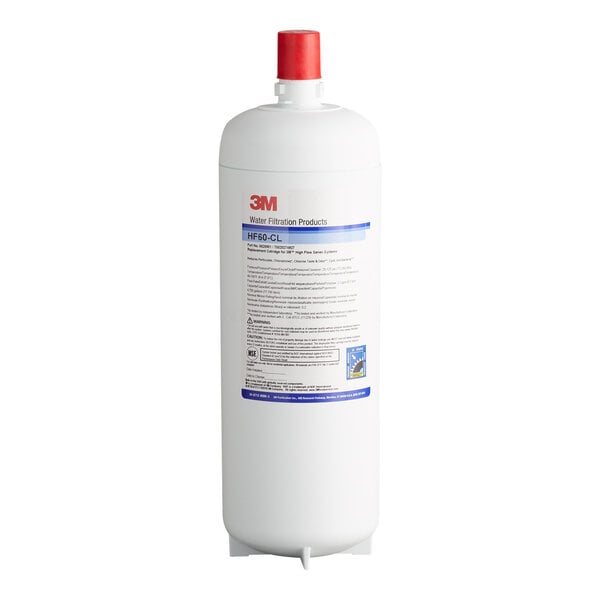 A 3M HF60-CL High Flow Series replacement water filter cartridge for water filtration systems.
