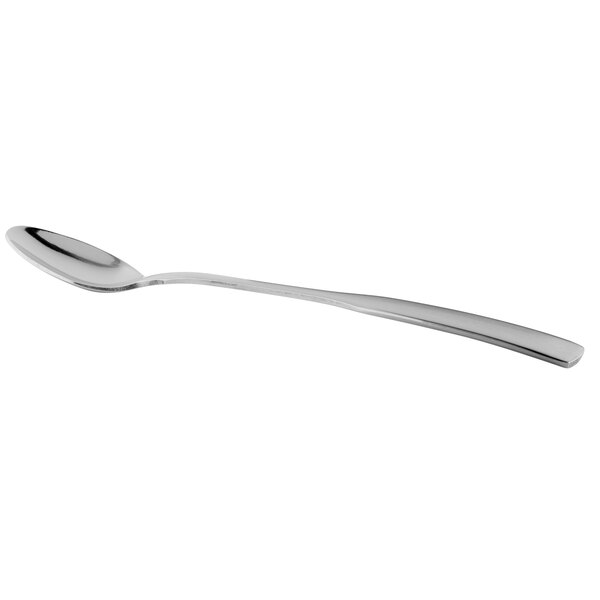 A Libbey Salem stainless steel iced tea spoon with a long handle.