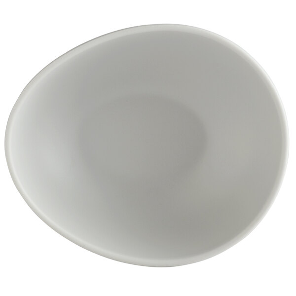 Get B-401-LG Riverstone Light Gray Melamine 1.5 oz. Ramekin/Small Sauce Cup - 48/Case