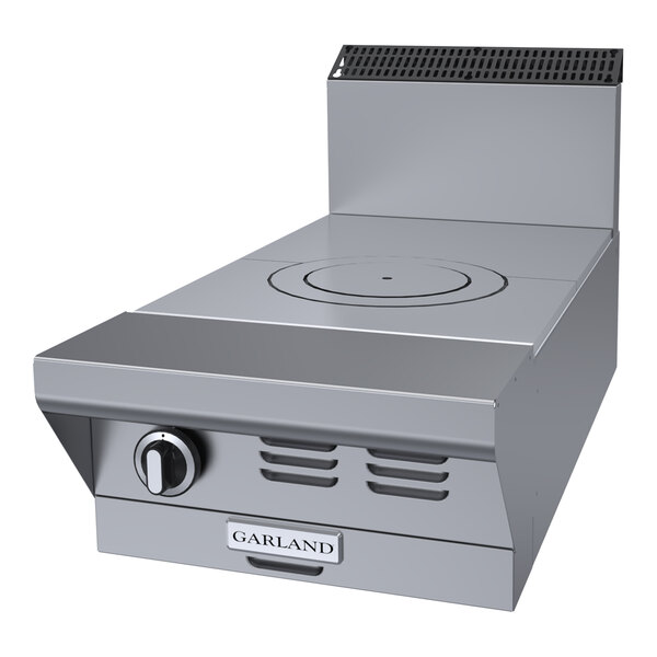 Garland MST6T-E NAT Master Sentry Series Natural Gas Even Heat Hot Top Modular 17" Range Attachment - 27,000 BTU