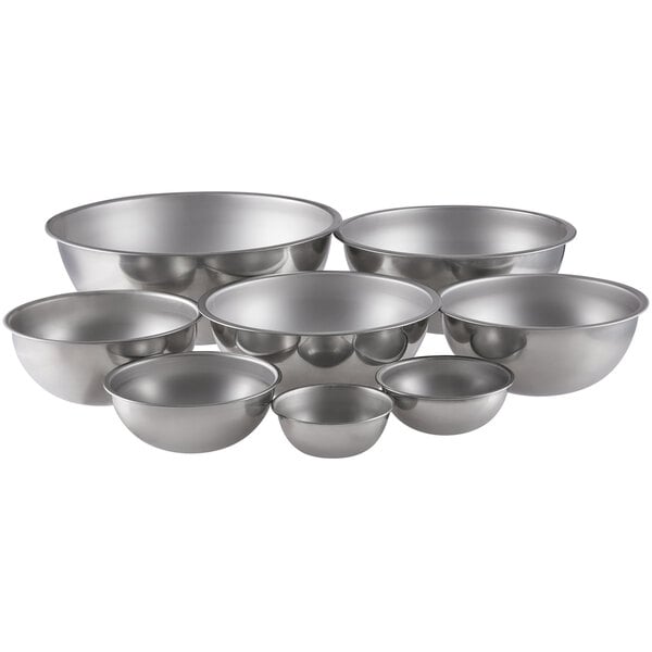 Vollrath 69080 8 Qt. Heavy Duty Stainless Steel Mixing Bowl