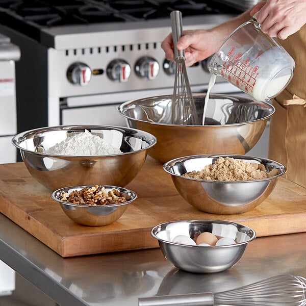 5 pc. Stainless Steel Mixing Bowl Set