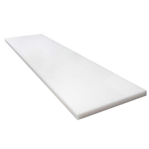 a white rectangular object with a white background