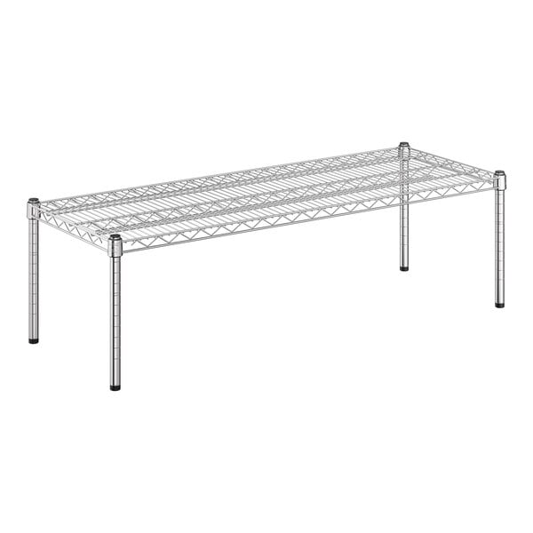 Regency 18" x 48" x 14" NSF Chrome Dunnage Shelf