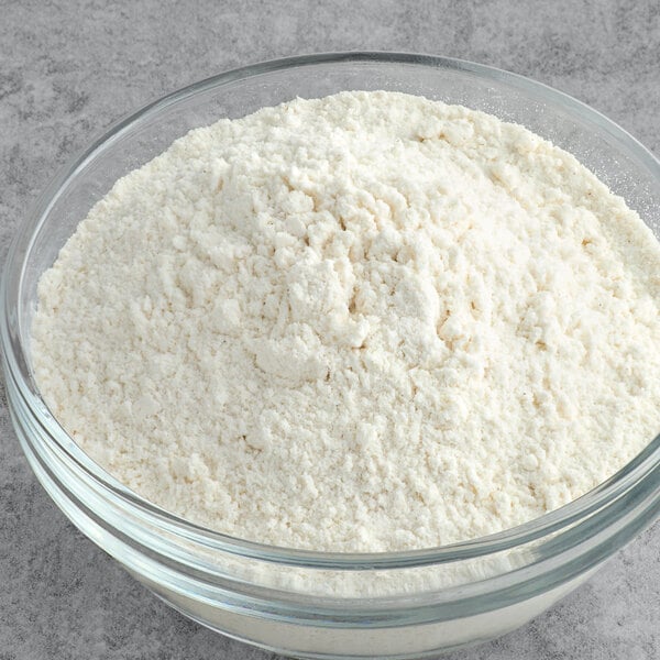 A bowl of Bob's Red Mill gluten-free pancake mix.