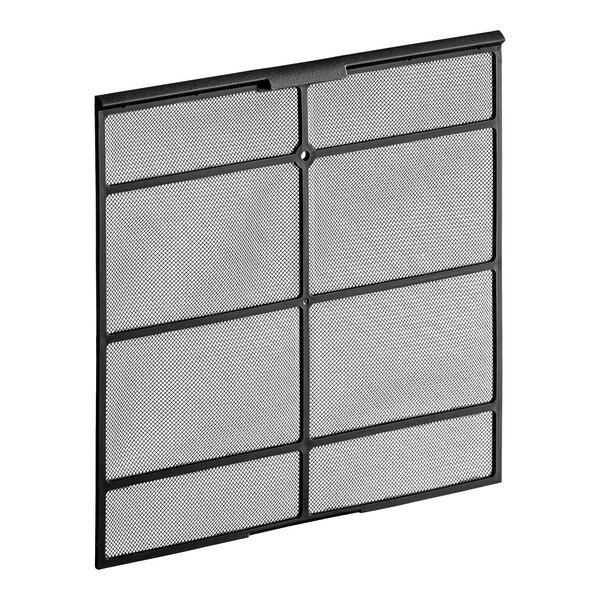 A close-up of the black mesh screen for a Hoshizaki air filter.